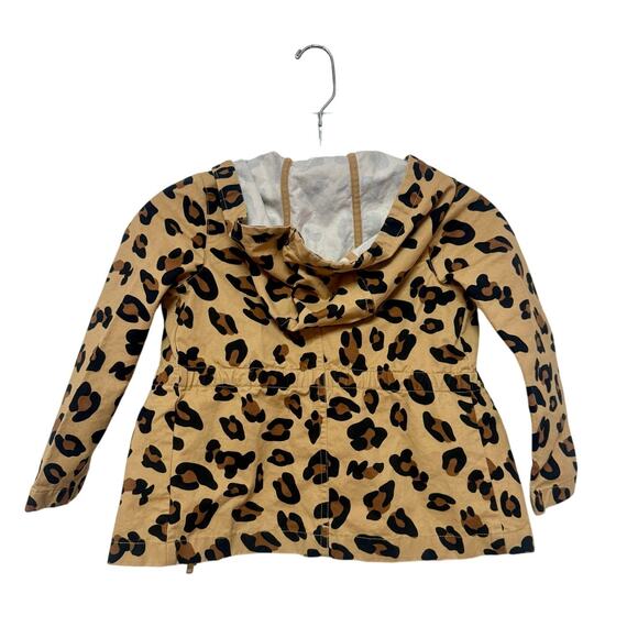 Max Studio Kids Leopard Hooded Jacket + Matching Mini Crossbody – XS / 4 - Picture 3 of 7